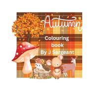 Autumn colouring book