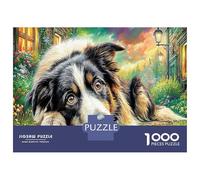 Autumn Dogs Puzzle Impossibili 1000Pcs Interesting Decorazione Per La Casa. Giochi Rilassamento E Intelligence Per Adulti E Bambini Da 12 Anni 70x50cm/1000pcs