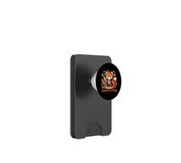 Autumn Energy Red Panda Coffee Fall Design PopSockets PopWallet per MagSafe