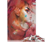 Autumn Fire Fae Jigsaw Puzzle Impossible 1000 Pezzi Decorazione Per La Casa. Giochi Rilassamento E Intelligence Per Adulti E Ragazzi Da 14 Anni 1000pcs (38x26cm)