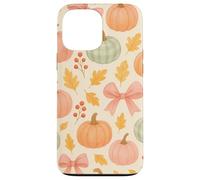 Autumn Flower Fall Pumpkin Bow Girl Women Fall Themed Custodia per iPhone 13 Pro Max