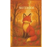 Autumn Fox Notebook: Journaling,note-taking or Writing