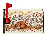 Autumn Foxes Woodland - Coperture magnetiche per cassetta postale, 45,7 x