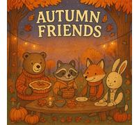 Autumn Friends Coloring Book: Cozy Woodland Animals and Whimsical Fall Scenes for Adults, Teens, and Kids