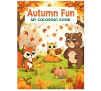 autumn fun my coloring book