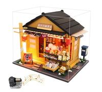 Autumn General Store Kit fai da te casa in miniatura - Puzzle 3D in stile giapponese retrò per adulti (C)