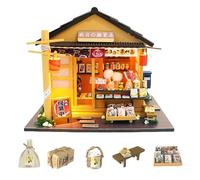 Autumn General Store Kit fai da te casa in miniatura - Puzzle 3D in stile giapponese retrò per adulti (A)