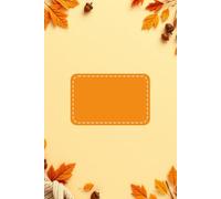 Autumn Girl Journal - Cozy Fall Notebook