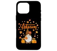 Autumn Gnome Charm Fall Pumpkin Spice Cozy Season Custodia per iPhone 16 Pro Max
