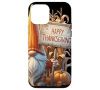 Autumn Gnome Fall Pumpkin For Women Men Happy Thanksgiving Custodia per iPhone 12 mini