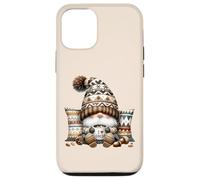 Autumn Gnome For Cold Sweater Weather With Hot Cocoa Mug Custodia per iPhone 12/12 Pro