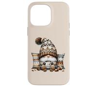 Autumn Gnome For Cold Sweater Weather With Hot Cocoa Mug Custodia per iPhone 14 Pro Max