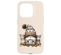 Autumn Gnome For Cold Sweater Weather With Hot Cocoa Mug Custodia per iPhone 15 Pro