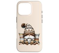 Autumn Gnome For Cold Sweater Weather With Hot Cocoa Mug Custodia per iPhone 16 Pro