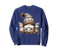 Autumn GNOME for Cold Sweater Weather with Hot Cocoa Mug Felpa