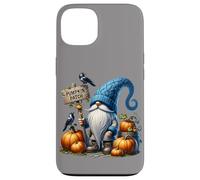Autumn Gnome With Pumpkin Patch Sign And Crows Fall Vibes Custodia per iPhone 13