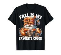 Autumn Gnomes Garden Accessories Fall Is My Favorite Color Maglietta
