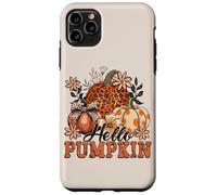 Autumn Hello Pumpkin Design. Woman Fall Custodia per iPhone 11 Pro Max