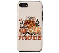 Autumn Hello Pumpkin Design. Woman Fall Custodia per iPhone SE (2020) / 7/8