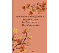 Autumn leaves: Echoes of Red: A Taylor-Inspired Notebook (Ruled) for Fans & Music Lovers