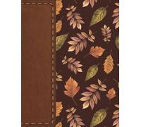 Autumn Leaves & Leather Notebook - Rustic Fall-Inspired Journal for Cozy Writing Moments: 8.5 x 11” Wide Ruled Lined Notebook with Faux Leather Center ... Fall Leaves - 100 Pages for Autumn Vibes