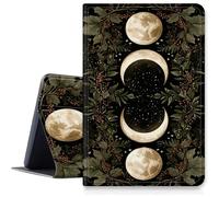 Autumn Moon - Custodia per tablet Amazon Fire HD 10 da 10,1" (7a generazione e 9a generazione, 2017 e 2019), custodia pieghevole con funzione di accensione/spegnimento automatico
