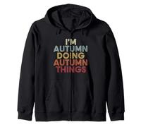 Autumn Name Autumn Personalized Name First Given Felpa con Cappuccio