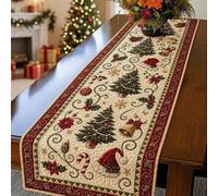 Autumn Spell Quilted Table Runner, Fall & Halloween Farmhouse Decor，B：S