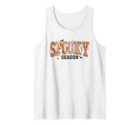 Autumn Spooky Season Design. Woman Fall Halloween Canotta