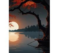 Autumn Stillness Study Notebook: Elegant Minimalist Lined Pages for Class Notes, Reflections, and More