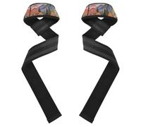 Autumn Trees Mystery Polsiere e cinghie di sollevamento 66 cm Power Workouts Coppia di cinghie da palestra per powerlifting, allenamento della forza, bodybuilding