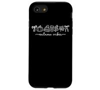 Autumn Vibes, accogliente cappello a forma di zucca, motivo: foglia Custodia per iPhone SE (2020) / 7/8