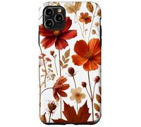 Autumn Wildflower Botanical Burnt Orange Fall Style Look Custodia per iPhone 11 Pro Max
