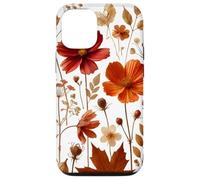 Autumn Wildflower Botanical Burnt Orange Fall Style Look Custodia per iPhone 12/12 Pro