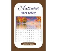 Autumn Word Seach Puzzle Book: Easy to Read Print with Autumn, Fall Season theme | 6x9 inches, 110 pages | Over 50 Word Searches