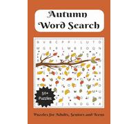 Autumn Word Search Book: Cozy Fall Puzzles with Harvest, Leaves, Thanksgiving, and More - Relaxing Seasonal Word Games for All Ages