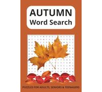 Autumn Word Search Puzzle Book: Cozy Fall-Themed Puzzles with Large Print for Relaxing Fun | Includes Seasons, Harvest, Thanksgiving, and More