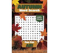 Autumn Word Search Puzzle Book: Word Search For Kids And Adults About Fall, Nature And More | 6x9, 112 Pages | 50+ Puzzles For Relaxation