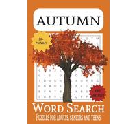 Autumn Word Search Puzzle Book: Word Searches with Easy to Read Print about Autumn, Autumnal Nature, Food and More | 6x9 inches, 110 pages | 50+ ... Gifts for Vacations, Holidays and Free Times