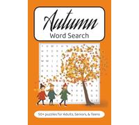 Autumn Word Search Puzzle Book: Word Searches With Easy to Read Print about Fall, Harvest Season, Equinox & More | 6x9 inches 110 pages | 50+ Puzzles… Gift for Vacations, Holidays, Travel Games