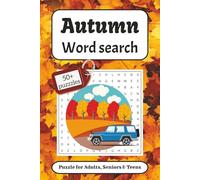 Autumn Word Search Puzzle Book: Word searches with Easy to Read Print about Fall, Leaves, Nature, and More |6x9 inches, 110 pages | 50+ Puzzles …|Part ... Series | Gift for Autumn Lovers, Friends
