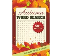 Autumn Word Search Puzzle: Word Searches with Easy to Read Print about Fall, Pumpkins, Colorful Leaves and More | 6x9, 110 Pages | 50+ Pages... Gift for Birthdays, Holidays, Free Time