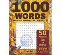 Autumn Word Search Puzzles
