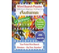 Autumn: Word Search Puzzles | Pocket Format for all Ages (13+): Engaging Word Games to Boost Vocabulary, Memory and Logic - Perfect for Travel, Breaks & Relaxing Moments