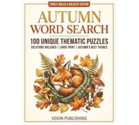 Autumn Word Search - Volume 2: Forest Walks and Wildlife