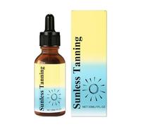 Autunni per conciatura fai da te per viso e corpo, Buildable Glow Serums for Women, 30 ml Hydrating Bronzing Oil for Radiant Tan Look, Skin Care Add on for All Skin Tones, 4.13x1.46x1.46 Inches