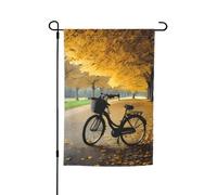 Autunno Albero Con Vecchia Bicicletta Antica Stampa Qualsiasi Occasione Giardino Tutte Le Stagioni Outdoor Bandiera Yard Decor Per Patio Bandiere