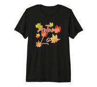 Autunno Amore Foglie d'Autunno Acco Maglietta Premium
