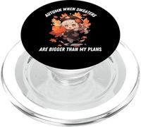 Autunno Anime Kawaii Autunno Se Maglione Più Grande Dei Miei Piani PopSockets PopGrip per MagSafe