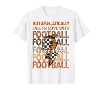Autunno-atically Innamorati della Stagione calcistica Americana Maglietta